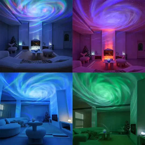 LED Galaxy Projector Light Sky Bedroom Night Light