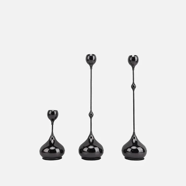 metal candle holder set, suitable for romantic dinner