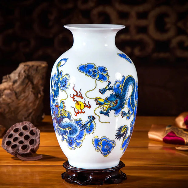 Ceramics Vase for Home Furnishing Decoration