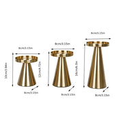 Candle Container Taper Metal Stand Wedding Decor