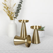 Candle Container Taper Metal Stand Wedding Decor