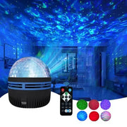 Water Ripple Projector Light Atmosphere Rotating Projection Lamp