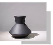 Ceramic Vase Retro Flower Arrangement Household Desktop Solid