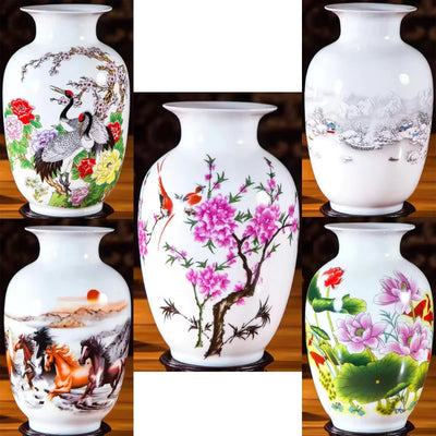 Ceramics Vase for Home Furnishing Decoration