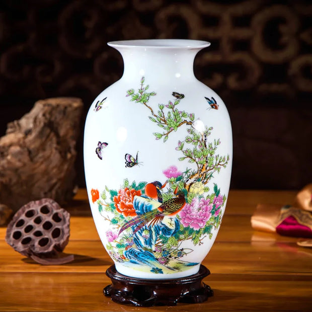 Ceramics Vase for Home Furnishing Decoration