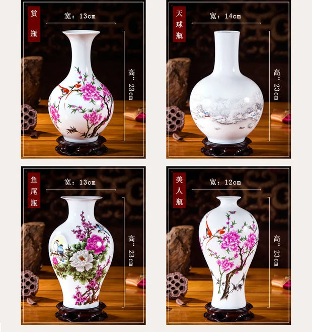 Ceramics Vase for Home Furnishing Decoration