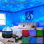 LED Ocean Wave Starry Sky Projector Lamp