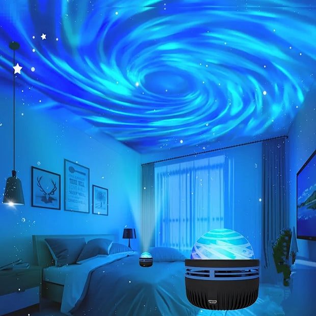LED Galaxy Projector Light Sky Bedroom Night Light