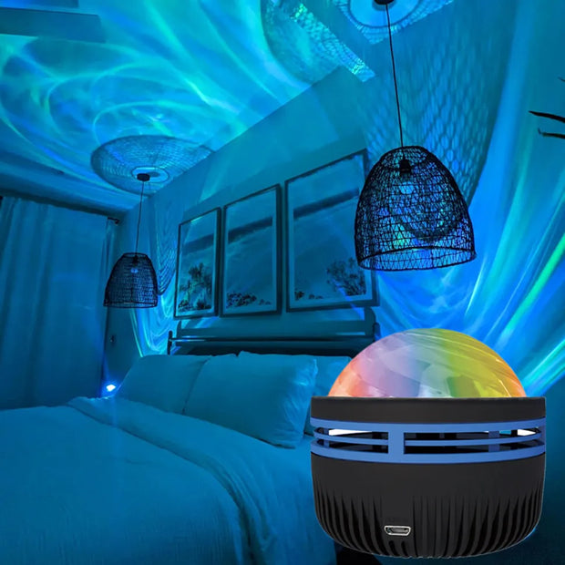 LED Galaxy Projector Light Sky Bedroom Night Light