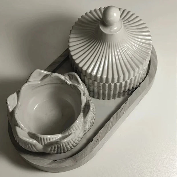 Candle Holder Storage Silicone Mold