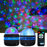 Water Ripple Projector Light Atmosphere Rotating Projection Lamp