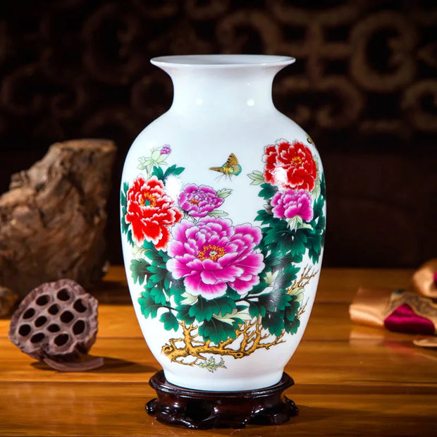 Ceramics Vase for Home Furnishing Decoration