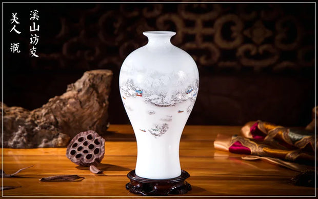 Ceramics Vase for Home Furnishing Decoration
