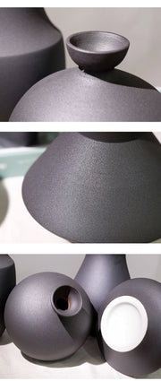 Ceramic Vase Retro Flower Arrangement Household Desktop Solid