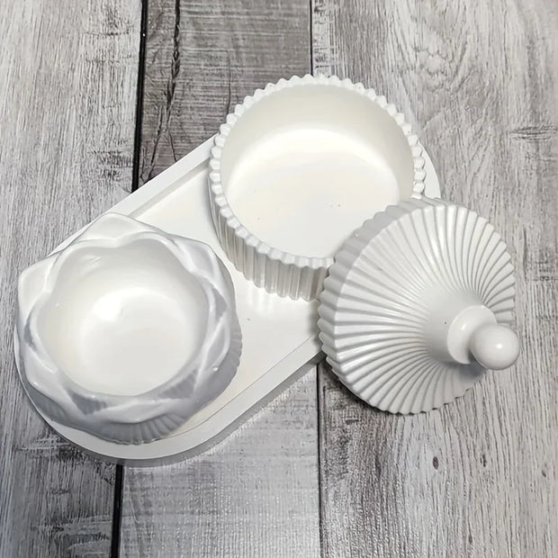 Candle Holder Storage Silicone Mold