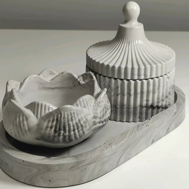 Candle Holder Storage Silicone Mold