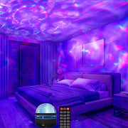LED Ocean Wave Starry Sky Projector Lamp