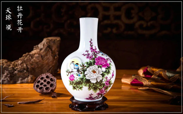 Ceramics Vase for Home Furnishing Decoration