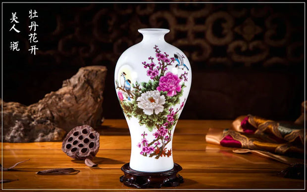 Ceramics Vase for Home Furnishing Decoration