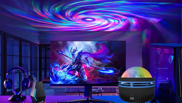 LED Galaxy Projector Light Sky Bedroom Night Light