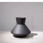 Ceramic Vase Retro Flower Arrangement Household Desktop Solid