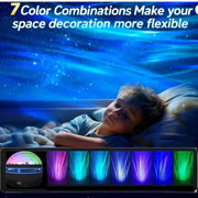 LED Ocean Wave Starry Sky Projector Lamp