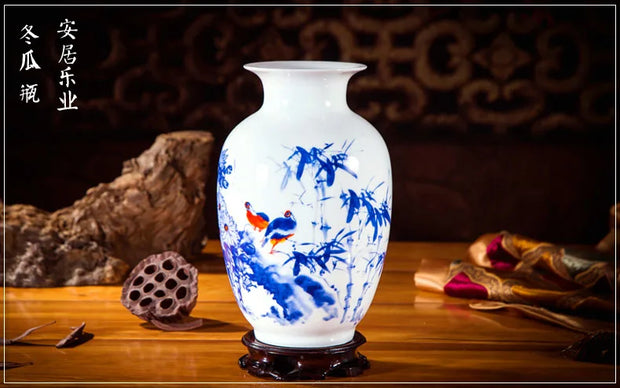 Ceramics Vase for Home Furnishing Decoration