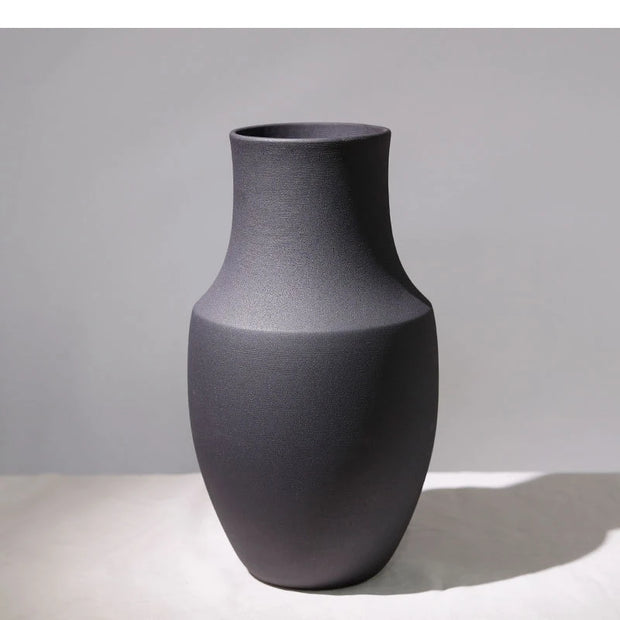 Ceramic Vase Retro Flower Arrangement Household Desktop Solid