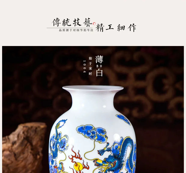 Ceramics Vase for Home Furnishing Decoration