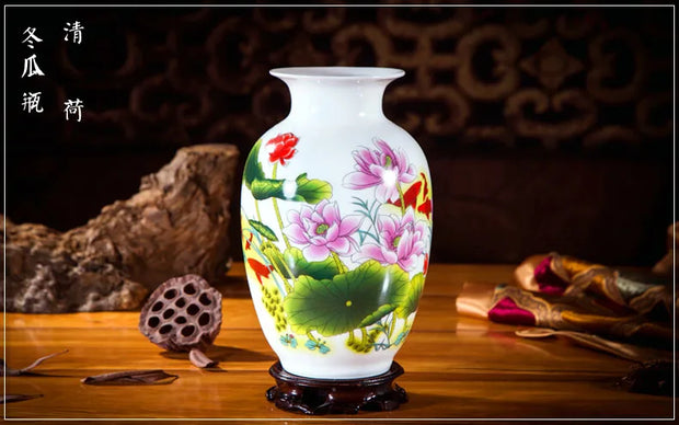 Ceramics Vase for Home Furnishing Decoration