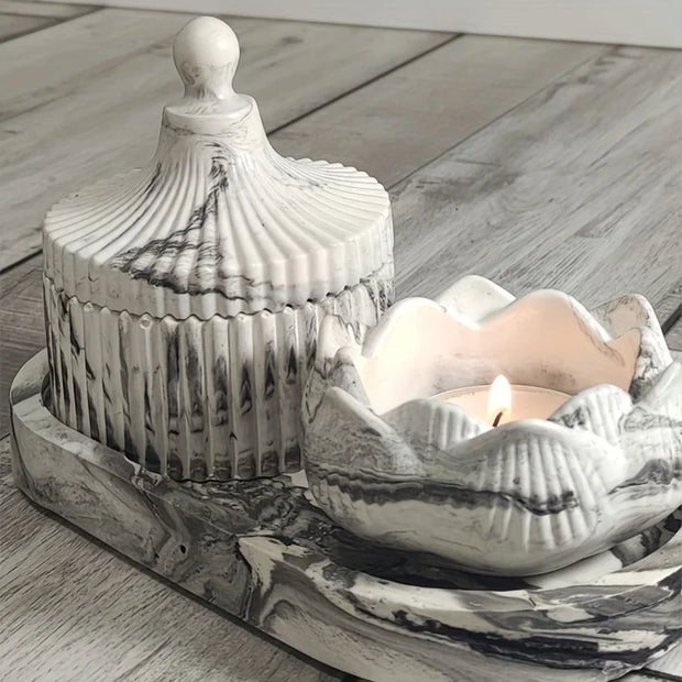 Candle Holder Storage Silicone Mold