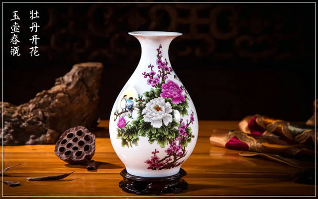 Ceramics Vase for Home Furnishing Decoration