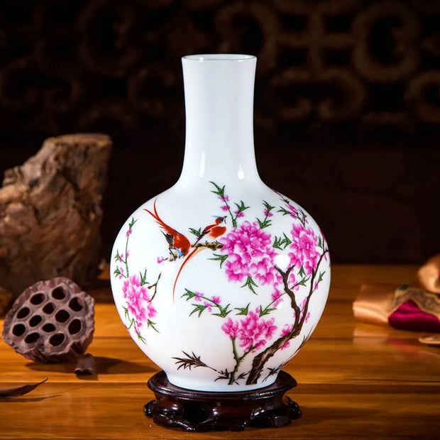 Ceramics Vase for Home Furnishing Decoration