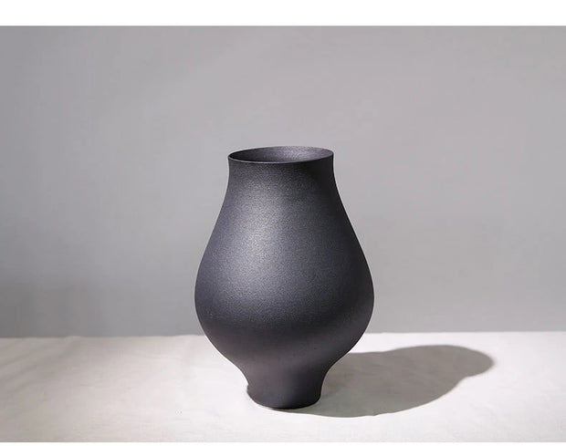 Ceramic Vase Retro Flower Arrangement Household Desktop Solid