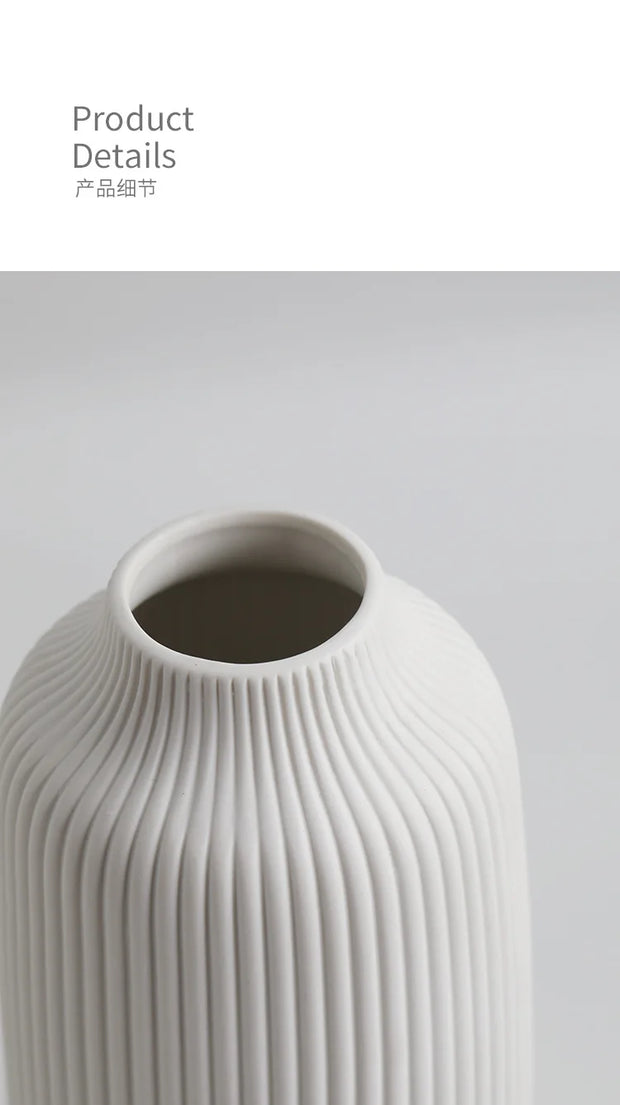 Ceramic Vase Decoration Living Room Flower Arrangement