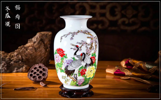 Ceramics Vase for Home Furnishing Decoration